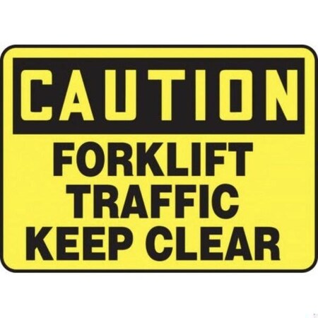 Accuform Caution Sign, MVHR694XV MVHR694XV